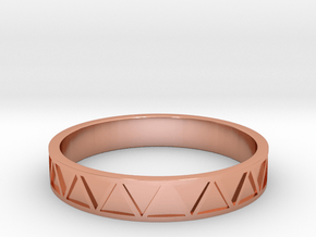 Pueblo band All sizes, multisize in Polished Copper: 11 / 64