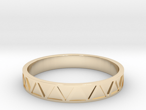 Pueblo band All sizes, multisize in 9K Yellow Gold : 13 / 69