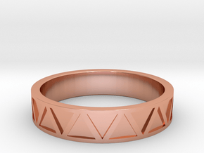 Pueblo band All sizes, multisize in Polished Copper: 6 / 51.5