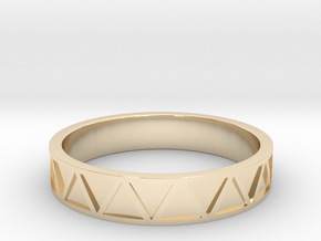 Pueblo band All sizes, multisize in 9K Yellow Gold : 8 / 56.75