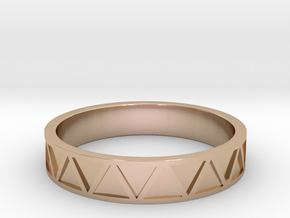 Pueblo band All sizes, multisize in 9K Rose Gold : 8 / 56.75