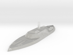 1/600 CSS Virginia II in Clear Ultra Fine Detail Plastic