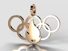 Olympic Games Paris 2024 in Polished Bronze