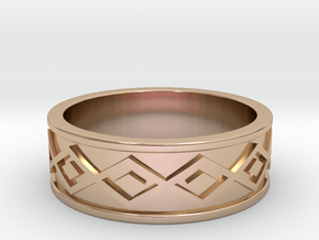 Tolteca Band All sizes, multisize in 9K Rose Gold : 5 / 49