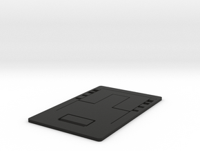 WalletScape MiniFold Phone Stand in Black Natural Versatile Plastic