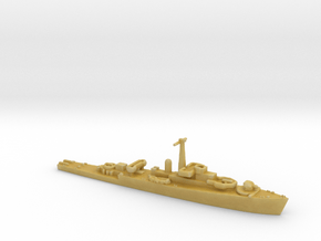 1/1800 Scale HMS Loch Class Frigate in Tan Fine Detail Plastic