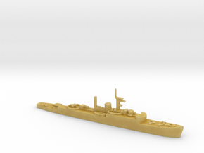 1/1800 Scale HMS Type 15 Frigate in Tan Fine Detail Plastic