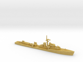 1/1800 Scale HMS Type 16 Frigate in Tan Fine Detail Plastic