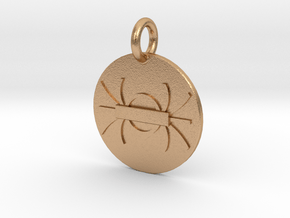 Pendant Gauss’s Law of Magnetism C in Natural Bronze