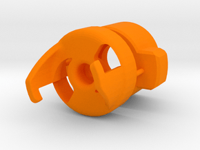 RAS Tool and V2 Prongs (Right spin) in Orange Smooth Versatile Plastic