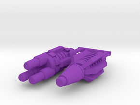 TF Armada Red Alert Replacement Parts Hands/Disk in Purple Smooth Versatile Plastic: Small