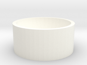 simple base coulon mold 40x40x22.5mm in White Smooth Versatile Plastic
