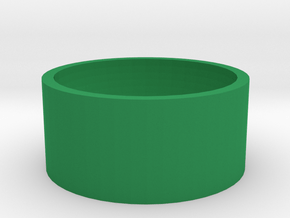 simple base coulon mold 40x40x22.5mm in Green Smooth Versatile Plastic