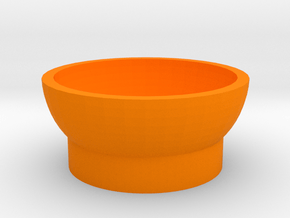 coulon casting mold 4x4x2.5cm 1.57x 1.57x 0.98inch in Orange Smooth Versatile Plastic