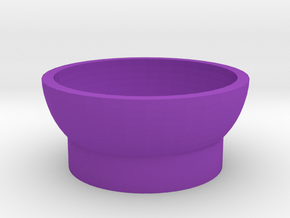 coulon casting mold 4x4x2.5cm 1.57x 1.57x 0.98inch in Purple Smooth Versatile Plastic
