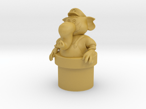Super Mario Bros Wonder Elephant in Tan Fine Detail Plastic: Small