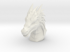Dragon Bust in PA11 (SLS)