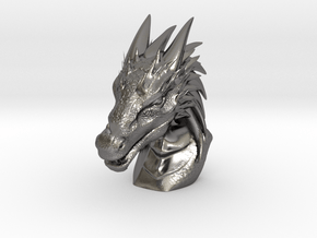 Dragon Bust in Processed Stainless Steel 316L (BJT)
