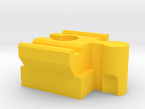 Duplo - Brio IKEA Wooden Train Track Adapter in Yellow Processed Versatile Plastic