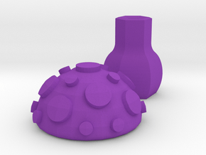 Toadstool in Purple Smooth Versatile Plastic
