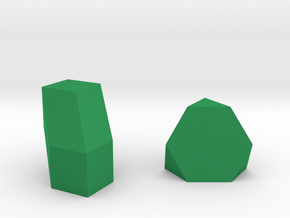 Geometric Rockz  in Green Smooth Versatile Plastic
