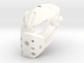 Kanohi Koom v3 proto matoro inika mask in White Smooth Versatile Plastic