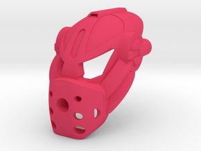 Kanohi Koom v3 proto matoro inika mask in Pink Smooth Versatile Plastic