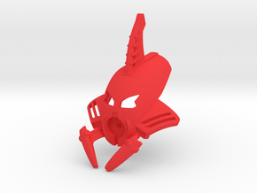 Proto Kongu Inika mask in Red Smooth Versatile Plastic