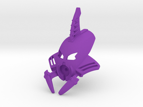 Proto Kongu Inika mask in Purple Smooth Versatile Plastic