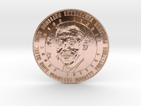 Personalized Coin of GRMIII in 9K Rose Gold 