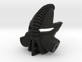 Proto Nuparu Inika Mask (Kiril Base) in Black Smooth Versatile Plastic