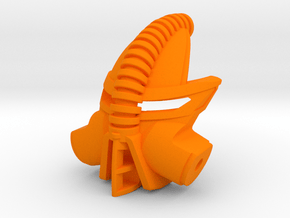 Proto Nuparu Inika Mask (Kiril Base) in Orange Smooth Versatile Plastic