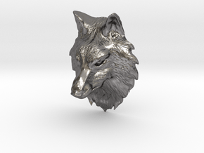 Wolf Head in Processed Stainless Steel 316L (BJT)