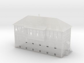 ZOO TOWER 160 Brick Union N scale  in Clear Ultra Fine Detail Plastic
