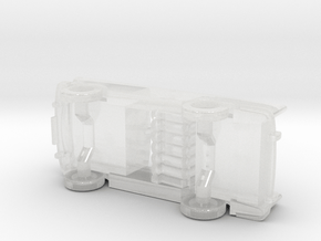 1/43 pedal car peugeot 404 in Clear Ultra Fine Detail Plastic