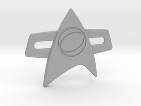 Star trek comm science badge late 24th century in Aluminum