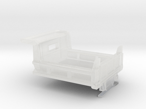 1/50 Dump Bed in Clear Ultra Fine Detail Plastic