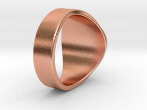 Muperball astor Ring S31 in Natural Copper