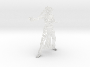 Princess Shaye Assassin in Clear Ultra Fine Detail Plastic