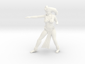 Princess Shaye Dancer in White Smooth Versatile Plastic