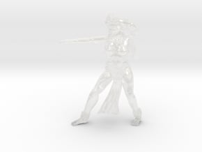 Princess Shaye Dancer in Clear Ultra Fine Detail Plastic