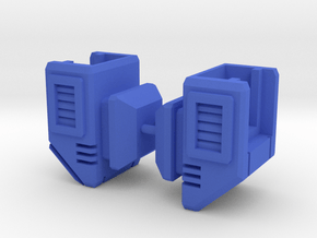 TF Cybertron Combiner Adapter set for Megatron in Blue Smooth Versatile Plastic