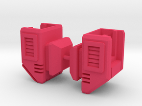 TF Cybertron Combiner Adapter set for Megatron in Pink Smooth Versatile Plastic