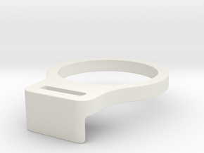 DeWidget Ring in White Natural Versatile Plastic