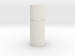 Jedi Comlink Prop Replica Voice Microphone Part in White Natural Versatile Plastic