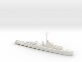 1/600 HMS River Class Frigate in White Natural Versatile Plastic