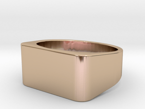 Band for engraving All sizes, Multisize in 9K Rose Gold : 5 / 49