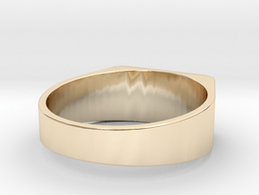Band for engraving All sizes, Multisize in 9K Yellow Gold : 10 / 61.5