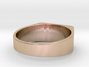 Band for engraving All sizes, Multisize in 9K Rose Gold : 10 / 61.5