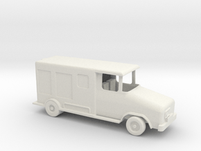 1/87 Scale International Rescue Tender in White Natural Versatile Plastic